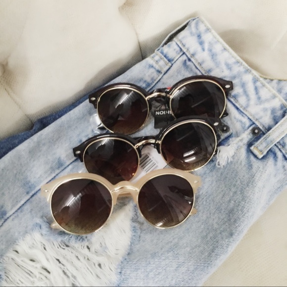 Urban Round Sunglasses; Black - Picture 4 of 7